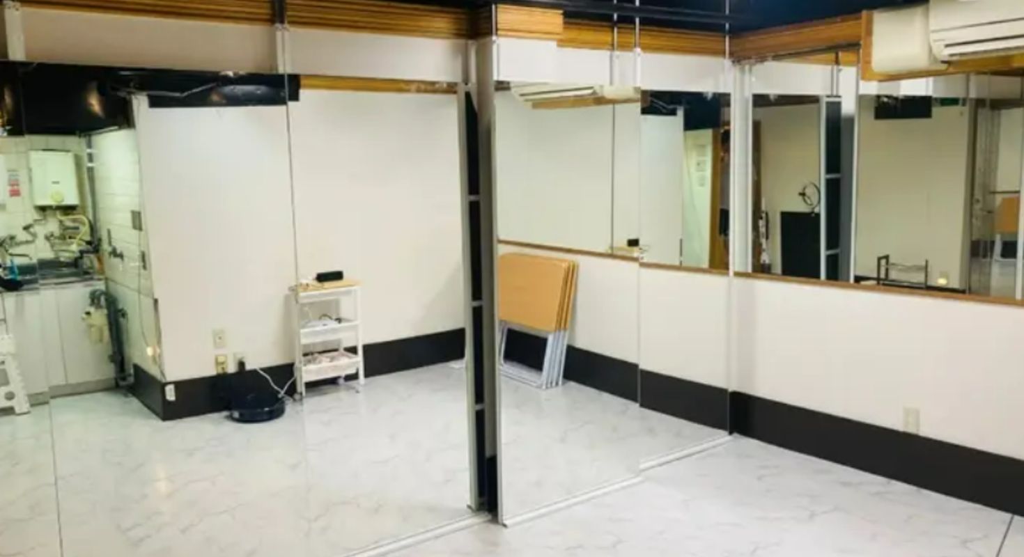 広々とした空間で練習できます