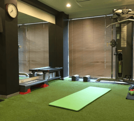 【新富町駅徒歩2分】駅チカ完全個室で各種機材も完備！ PREMIUM LIFE FITNESS 東銀座 2F