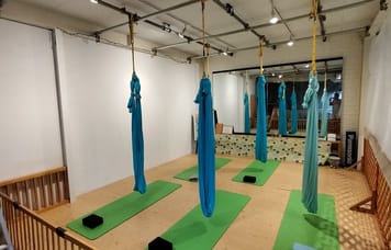 【エアリアルヨガも出来る！】多目的スタジオ。ヨガ、ダンス、エアーヨガ、格闘技など使い方は貴方次第！