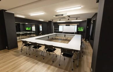 清潔感があり人気のスペースです
