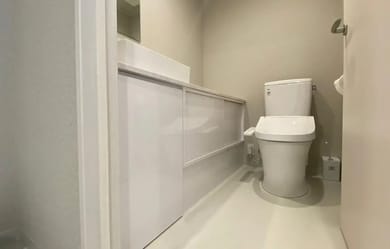 スタジオ内にトイレあり