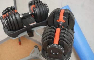 24kgのアジャスタダンベル/パーソナルジム クリーレンの設備写真