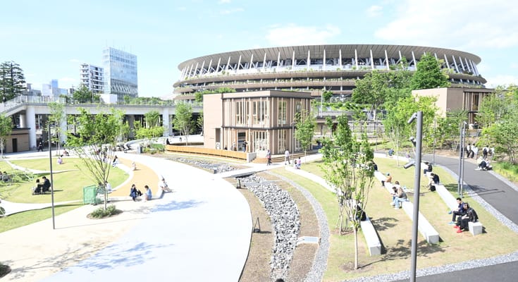 国立競技場目の前
明治パークから徒歩1分