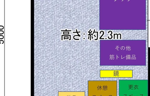 ジムの間取りです