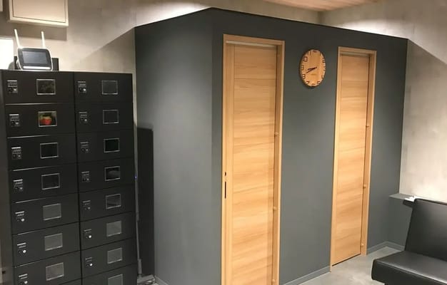 シューズボックス（有料）もあります。

