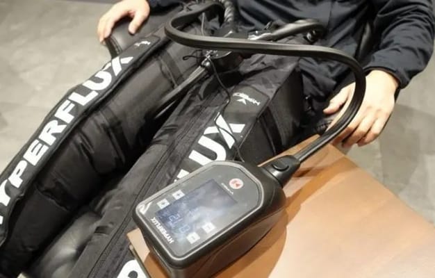 NBA選手などトップアスリートも使用するエアマッサージ器