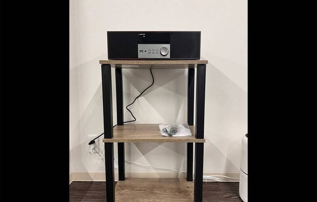 CD・Bluetooth対応スピーカー（スマホ接続OK）