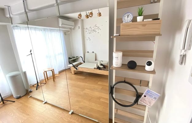 完全個室のピラティススタジオ