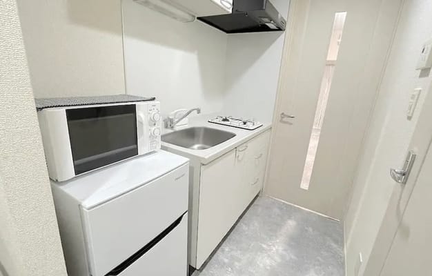 キッチン、電子レンジ/partire川崎レンタルサロンの設備写真
