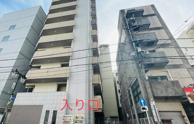 高級グレードのマンション/partire川崎レンタルサロンの外観
