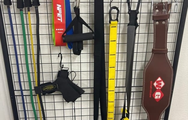 ゴムチューブやTRX/PRAIGYM大山の設備写真