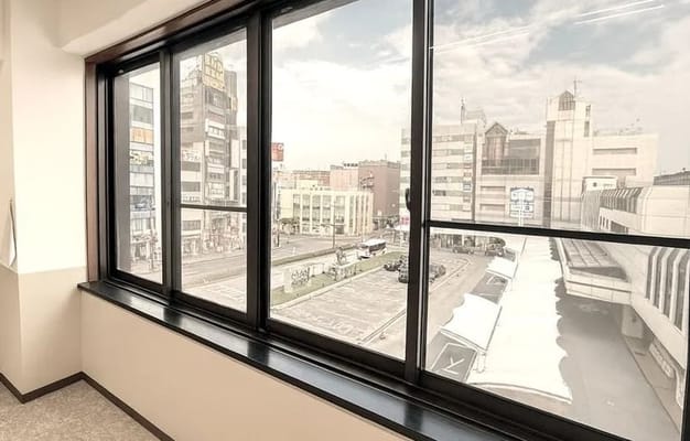 窓から見える景色/スタジオミンスタの室内写真