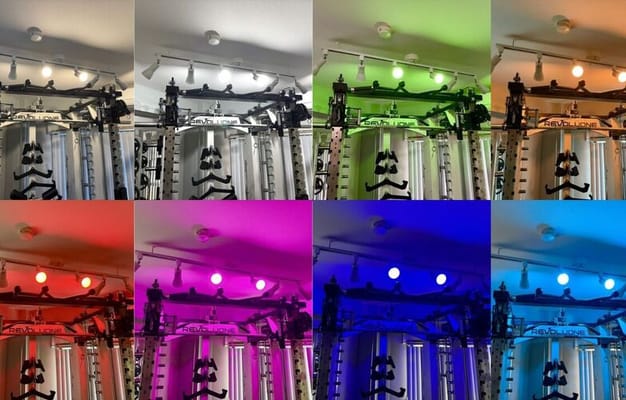 照明の変更可能　配信・撮影や気分転換に！