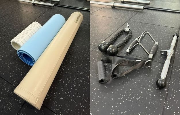 ストレッチポール、ヨガマット、各アタッチメント