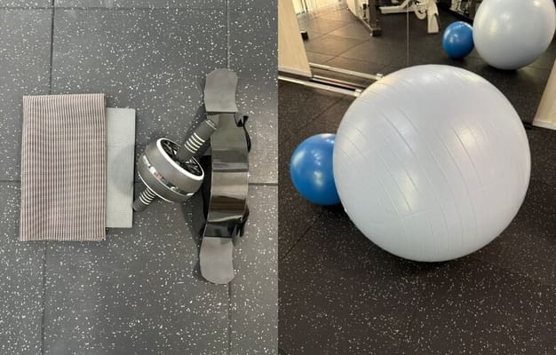 滑り止めシート、アブローラー、バランスボール