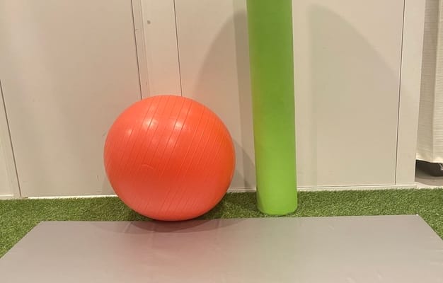 バランスボールやストレッチポールのご用意もあります。